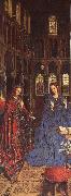 Jan Van Eyck Bebadelsen oil painting